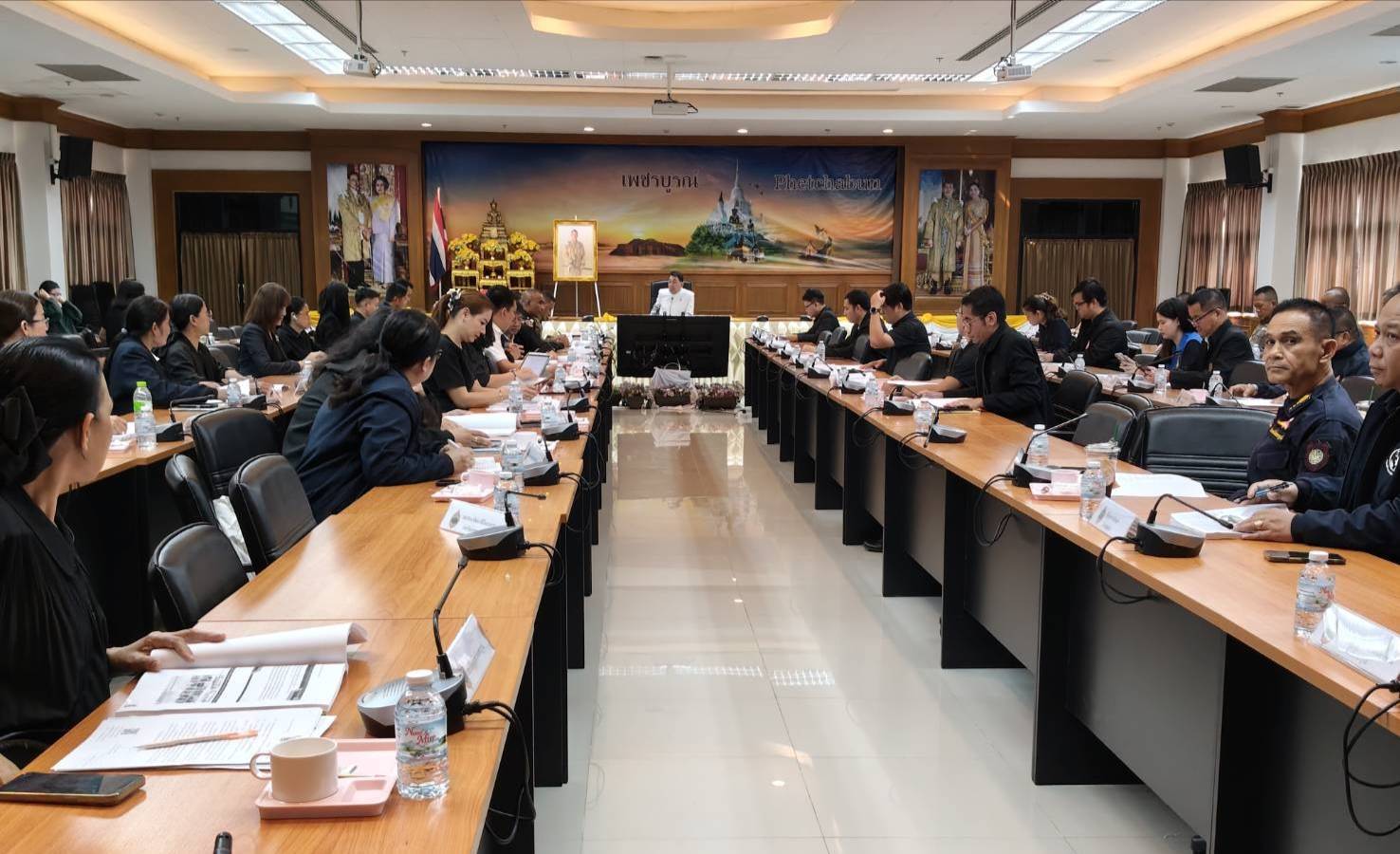 พช.เพชรบูรณ์ ร่วมประชุมคณะกรรมการ ศอ.ปส.จ. ติดตามสถานการณ์ยาเสพติด พร้อมเดินหน้าแผนปฏิบัติการเชิงรุก