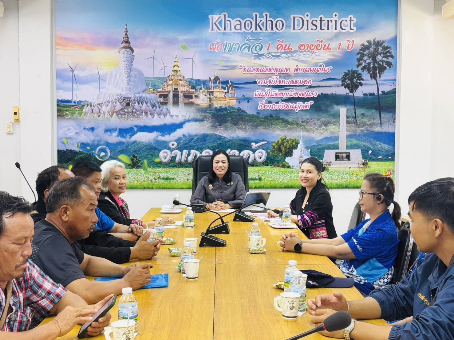 สำนักงานพัฒนาชุมชนจังหวัดเพชรบูรณ์ลงพื้นที่อำเภอเขาค้อ เพื่อติดตามสนับสนุนการดำเนินงานกองทุนชุมชน